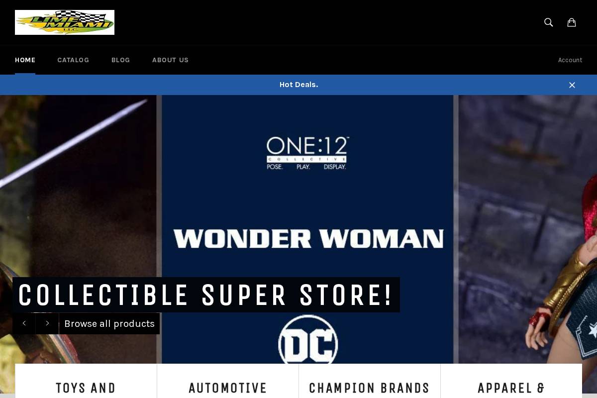 limemiami.com homepage screenshot