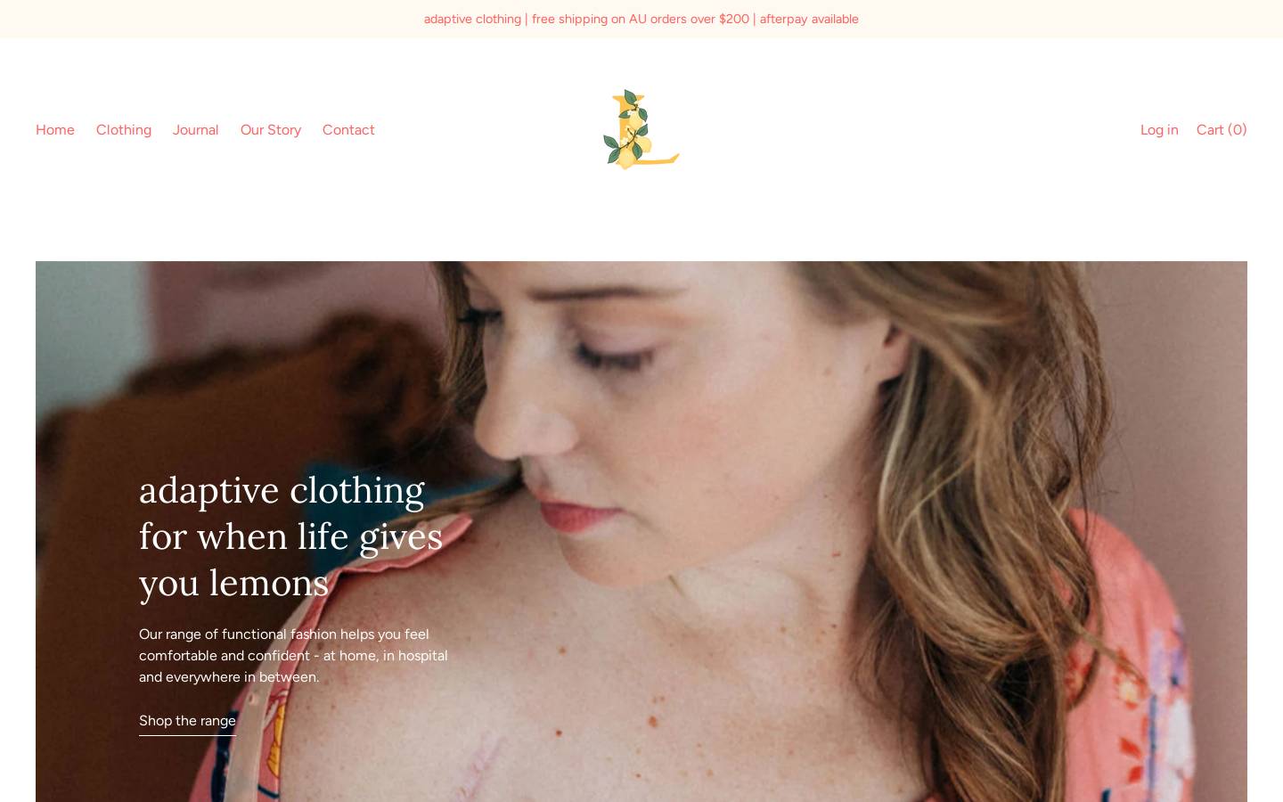 limonata.com.au homepage screenshot
