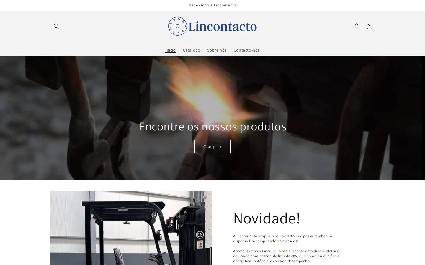 lincontacto.com homepage screenshot