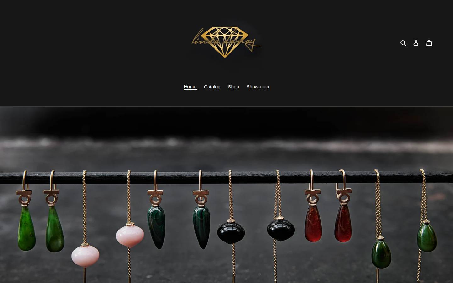 lindadanay.se homepage screenshot