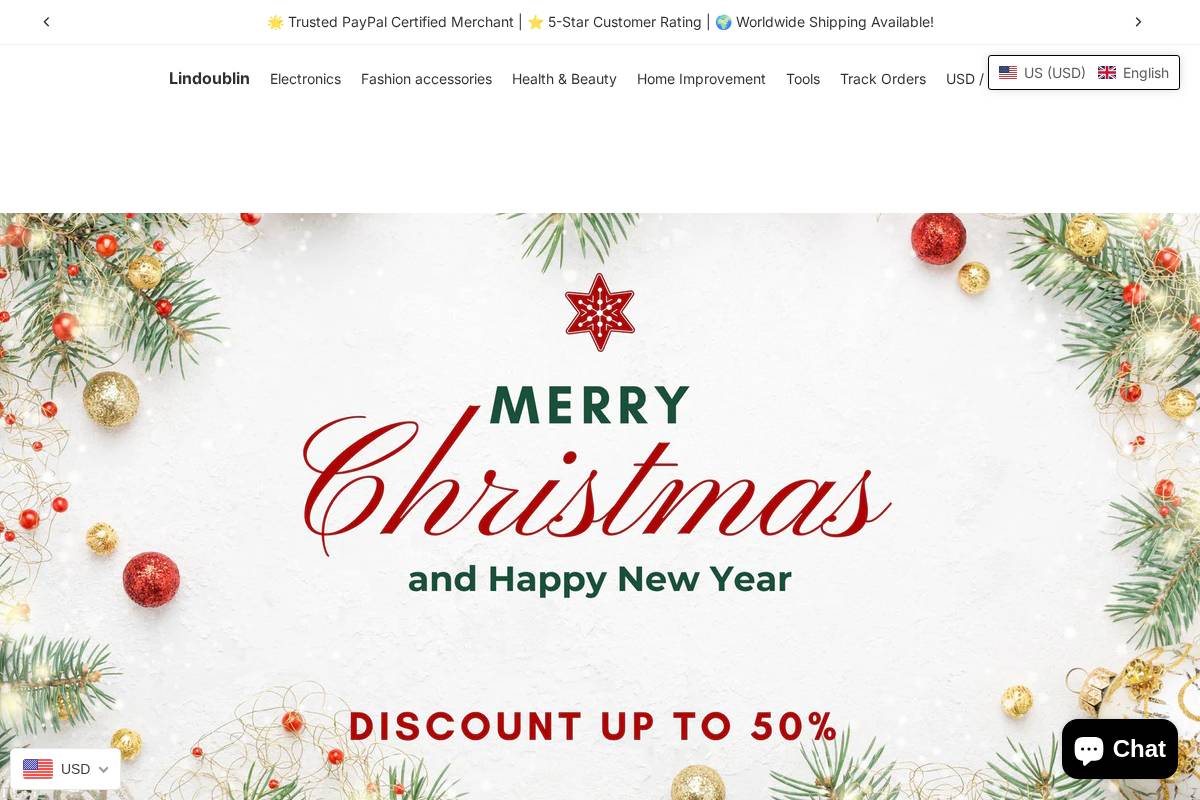 lindoublin.com homepage screenshot