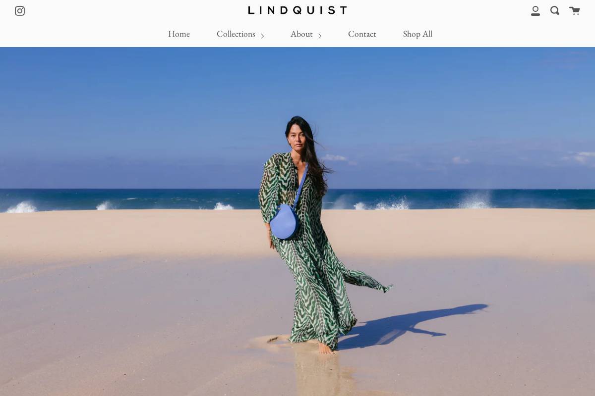 lindquist-object.com homepage screenshot