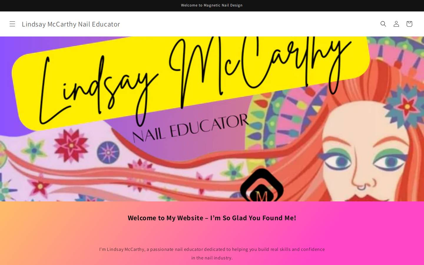 lindsaymccarthynaileducator.com homepage screenshot