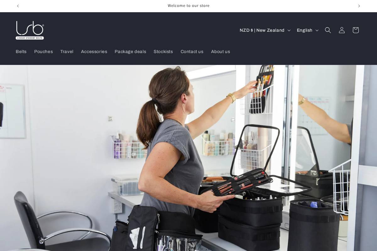 linearbelts.com homepage screenshot