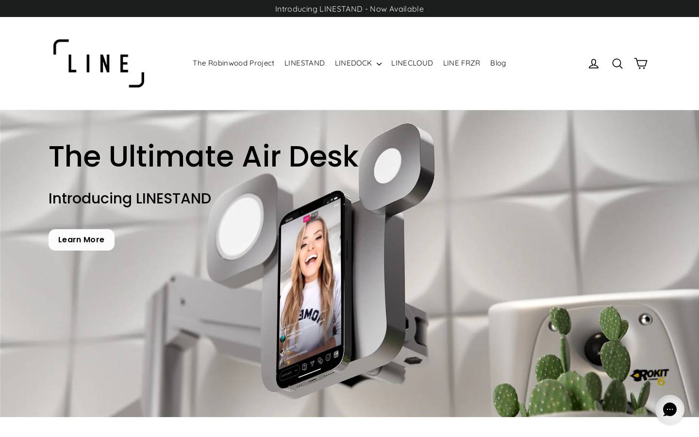 linedock.co homepage screenshot