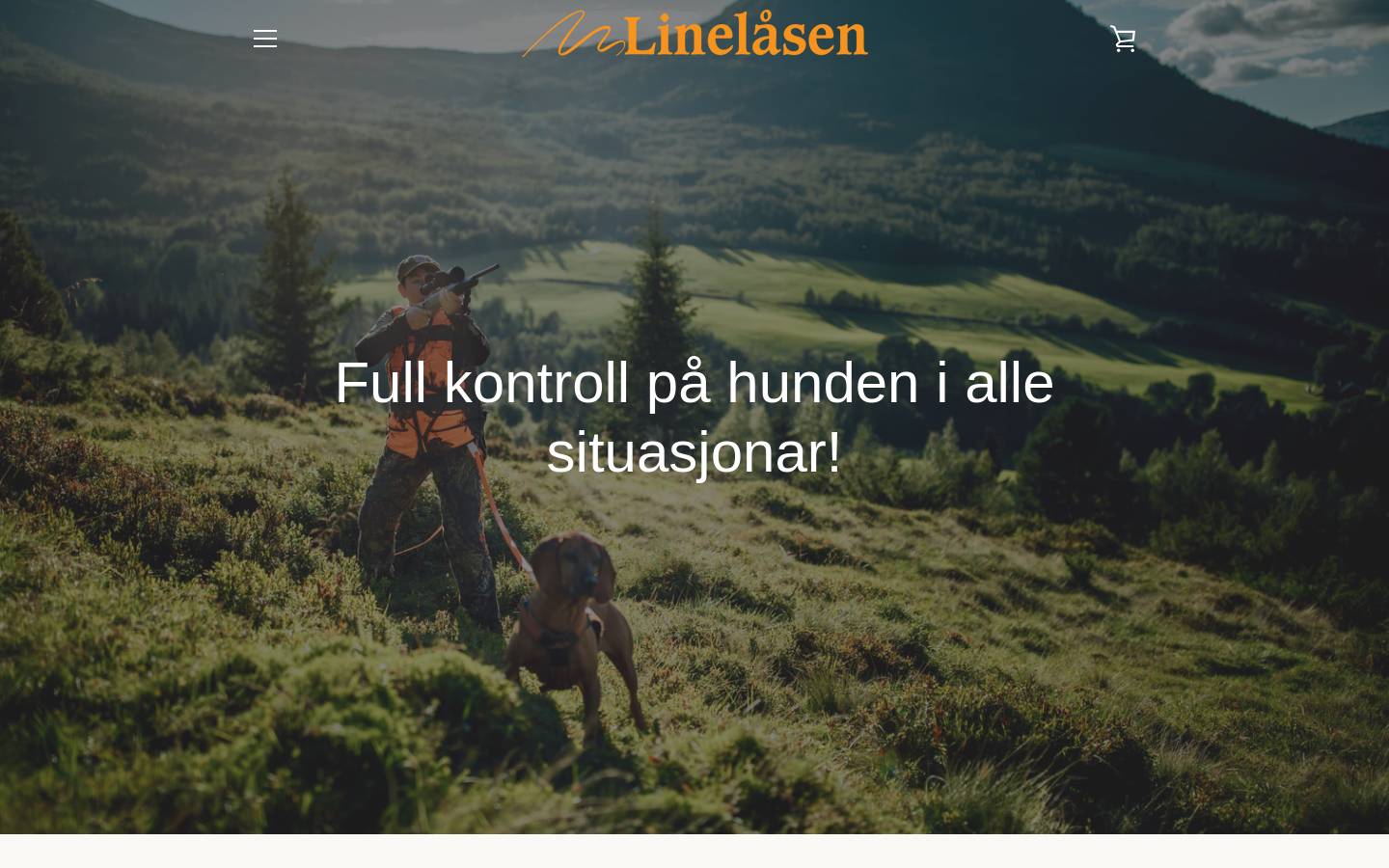 linelaasen.com homepage screenshot