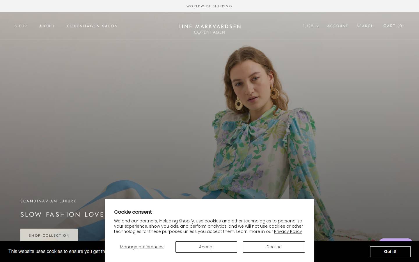 linemarkvardsen.com homepage screenshot