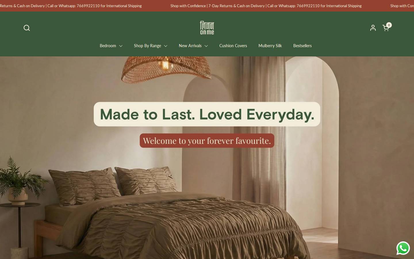 Linenonme homepage screenshot