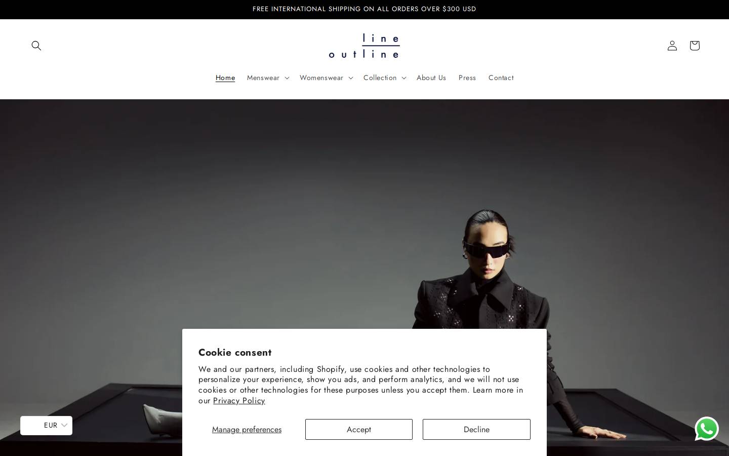 lineoutline.in homepage screenshot