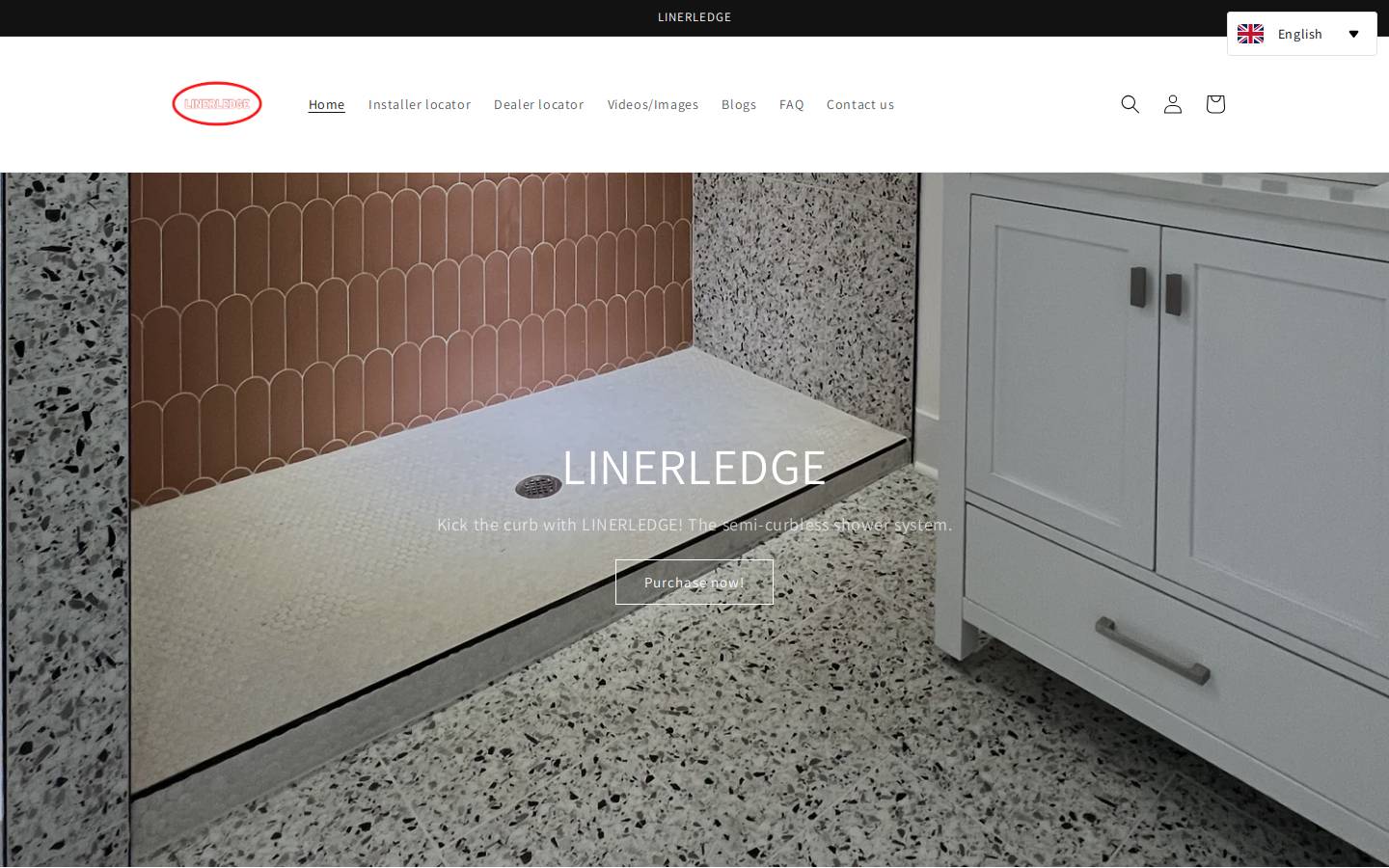 linerledge.com homepage screenshot