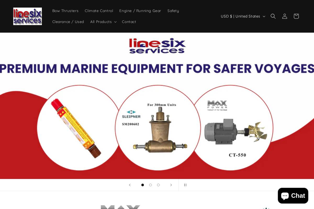 linesixonline.com homepage screenshot