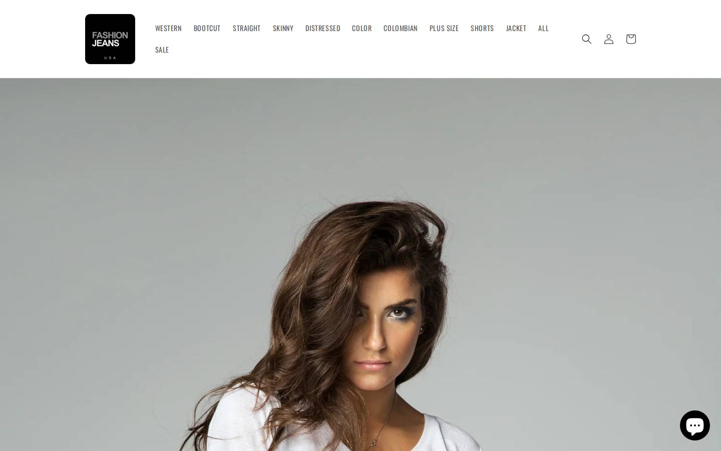 lingjeans.com homepage screenshot