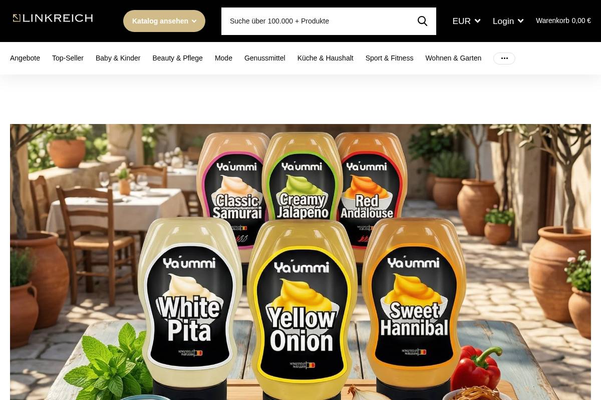 linkreich.de homepage screenshot