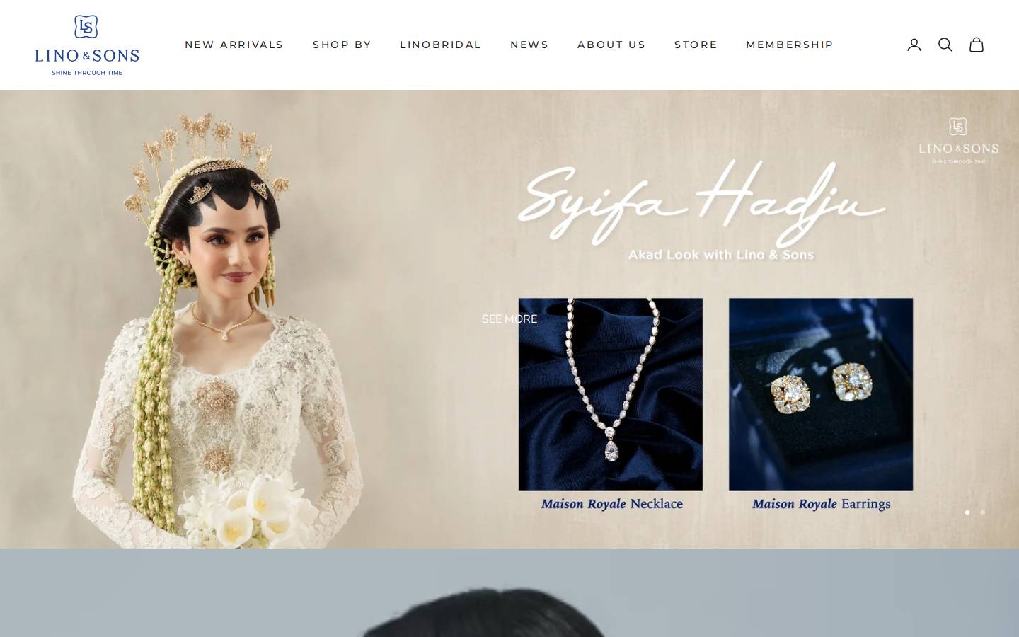 linoandsons.com homepage screenshot