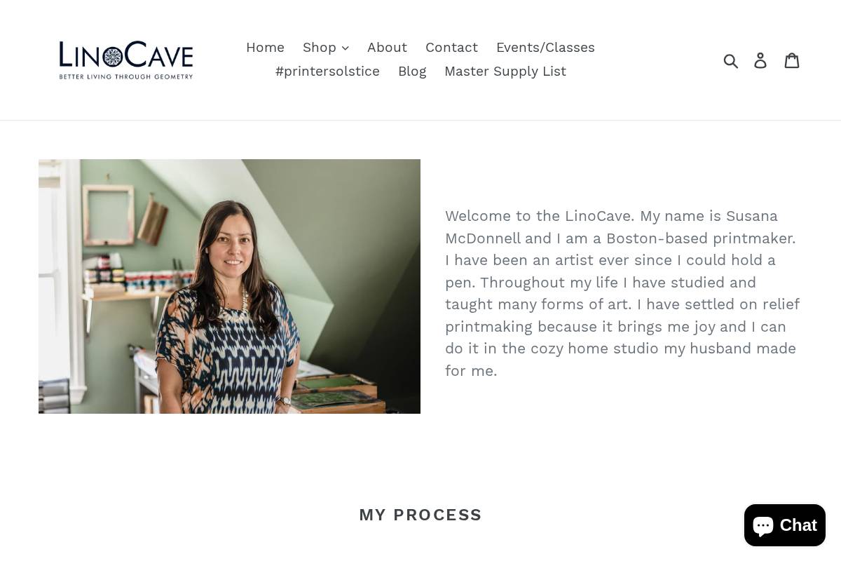 linocave.com homepage screenshot