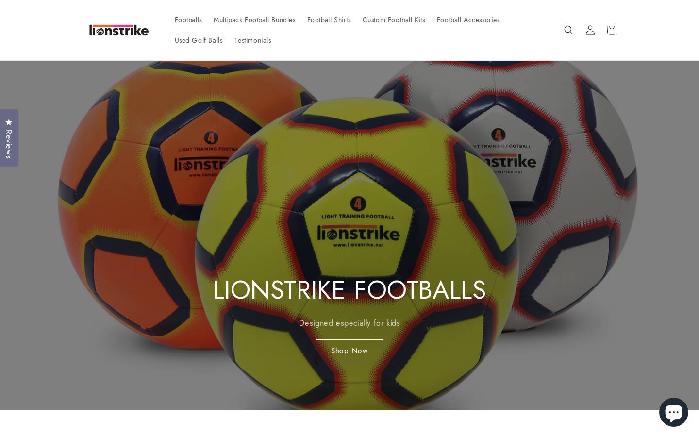 lionstrike.net homepage screenshot