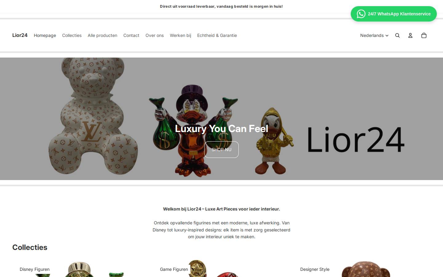 Lior24 homepage screenshot