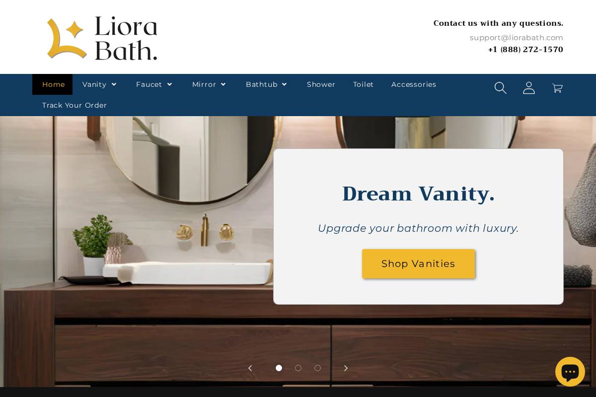 liorabath.com homepage screenshot