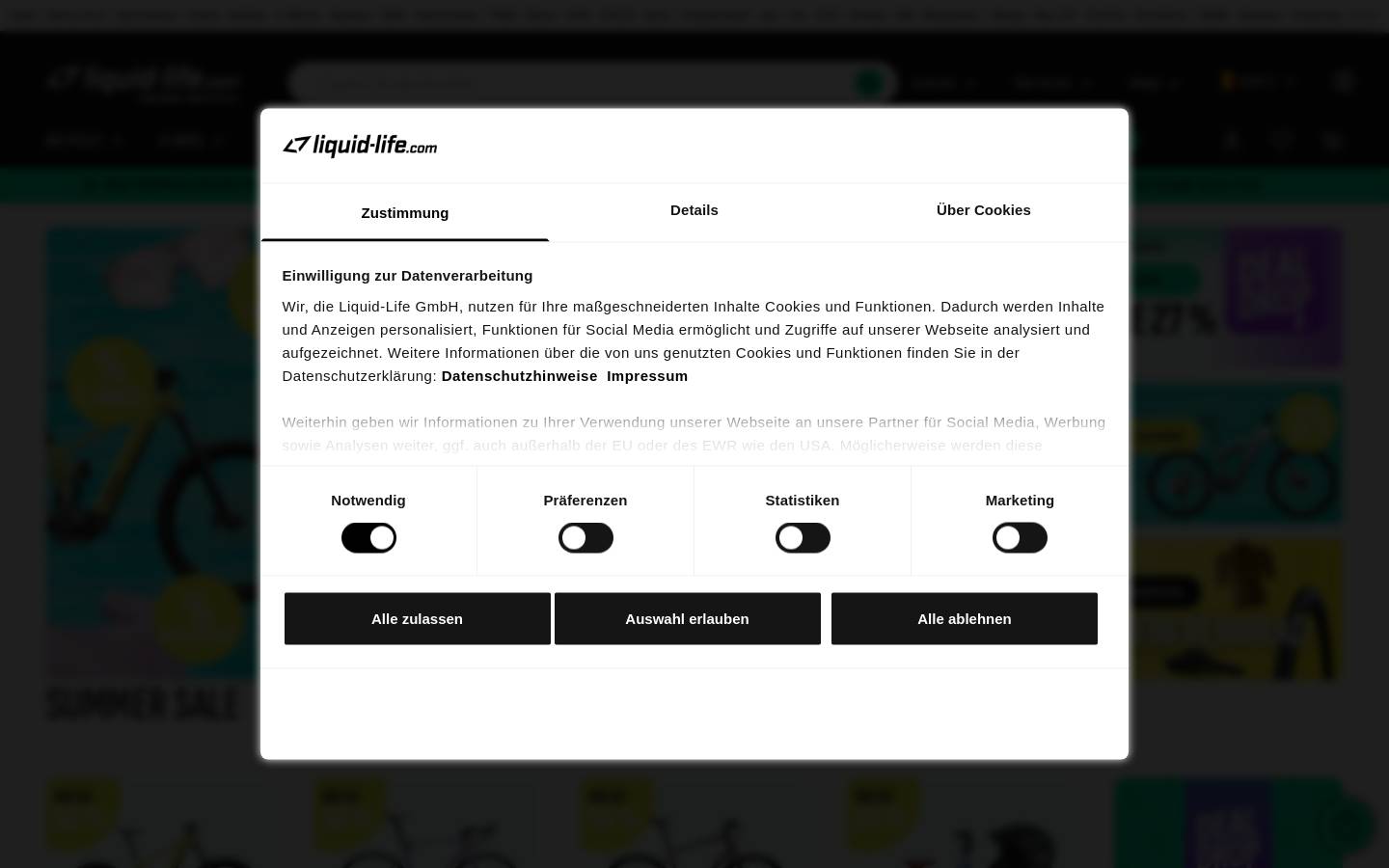 liquid-life.com homepage screenshot