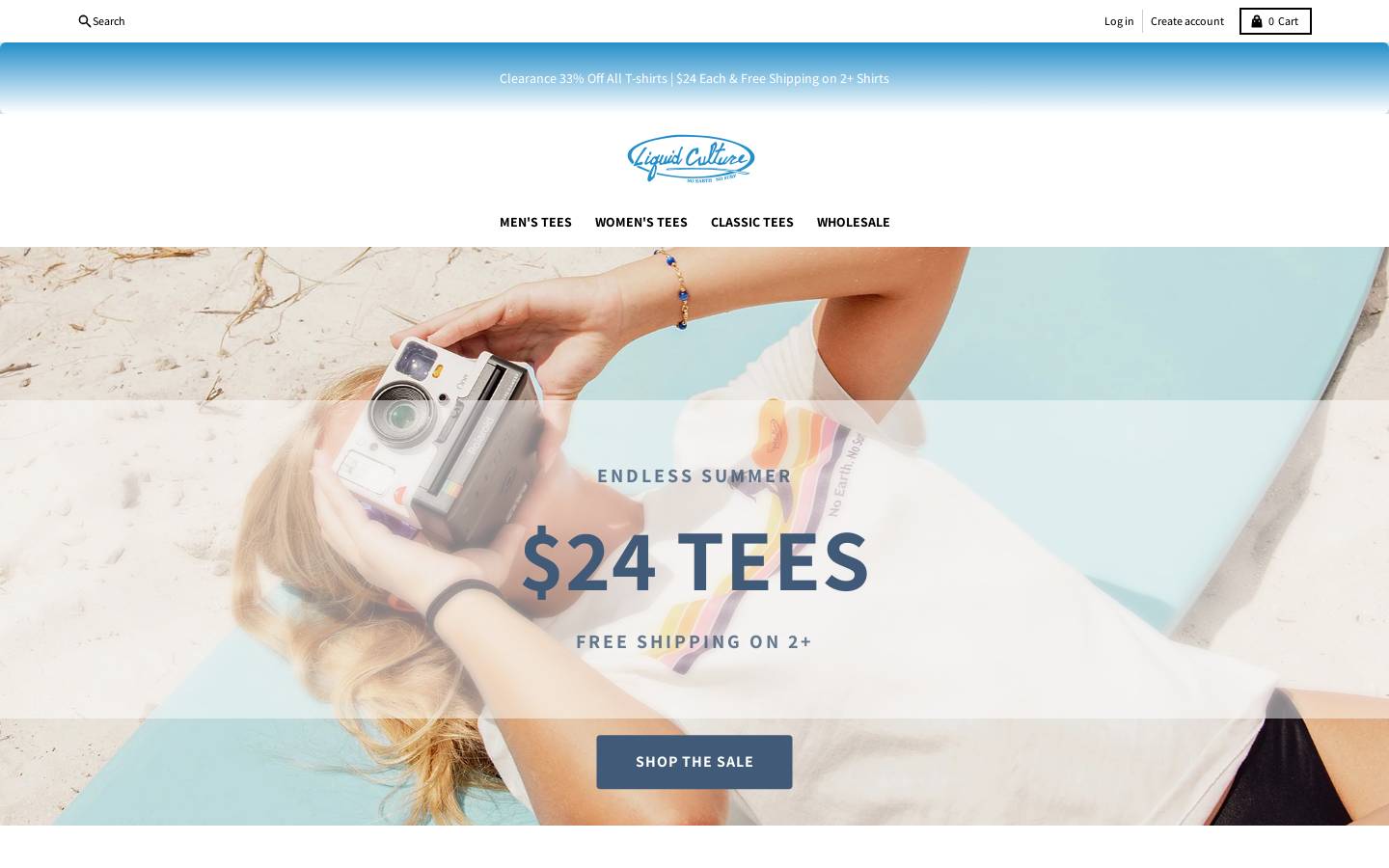 Liquid Culture homepage screenshot