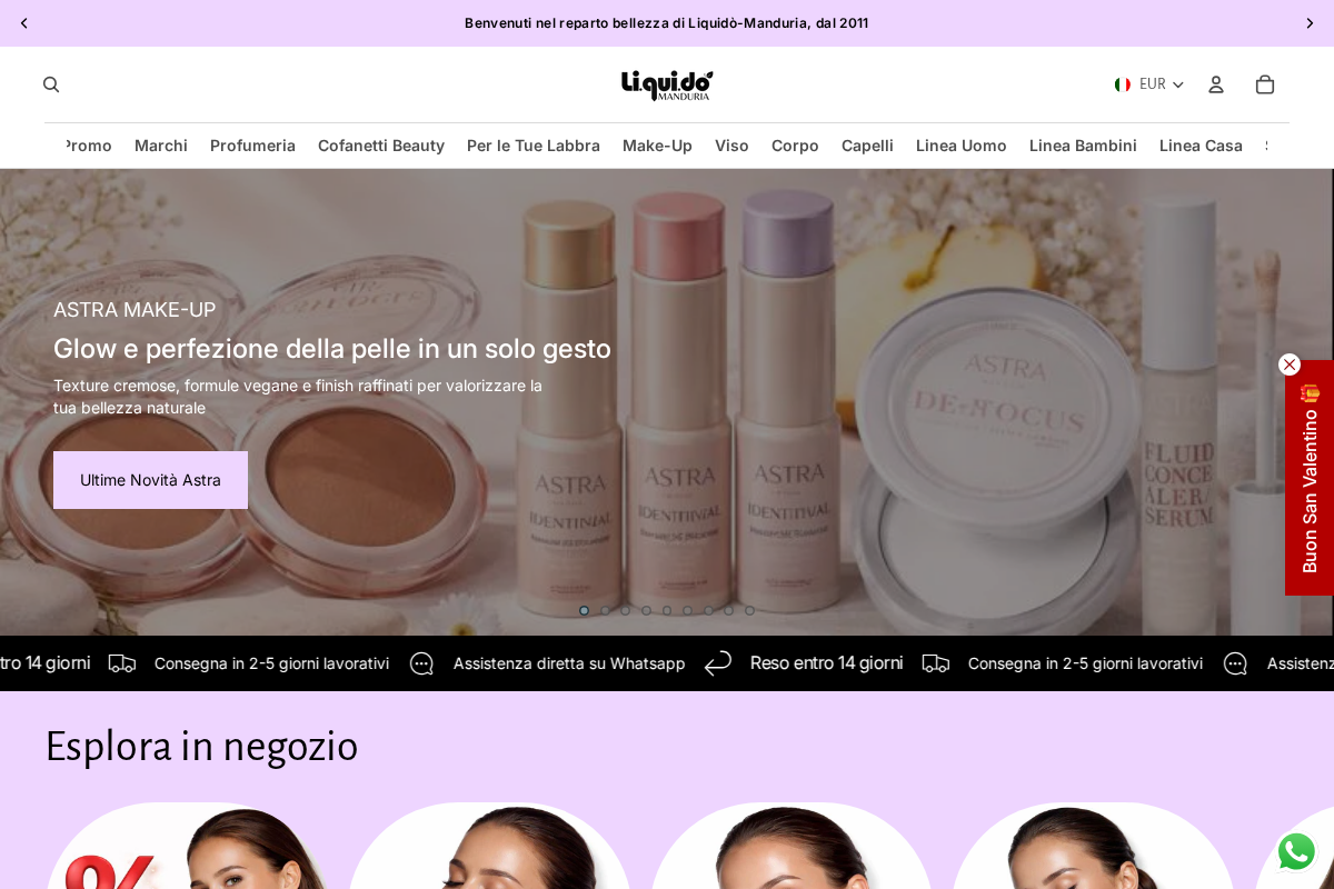 Liquidomanduria homepage screenshot