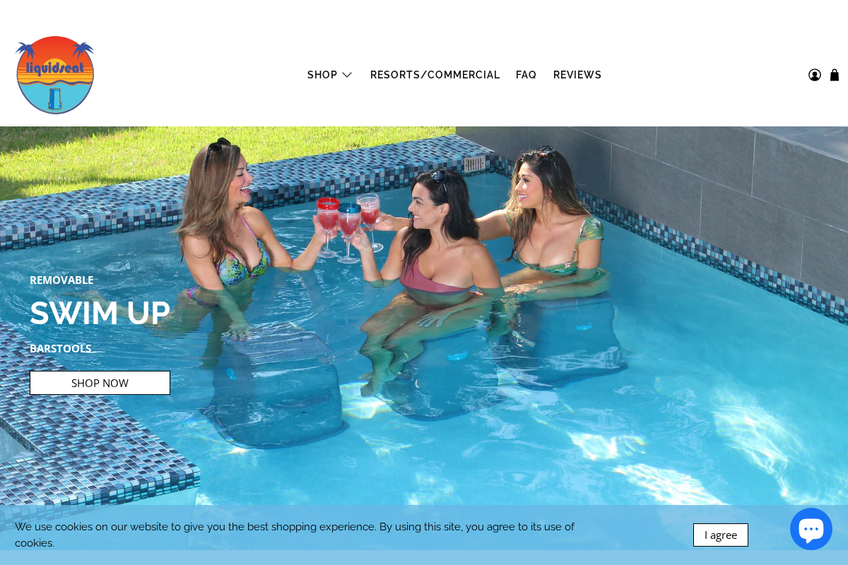 liquidseat.com homepage screenshot