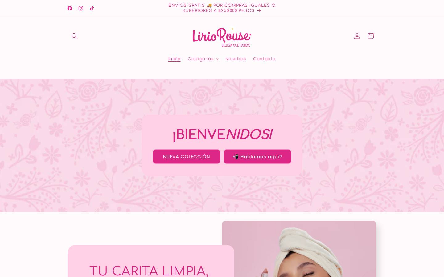 liriorouse.com homepage screenshot