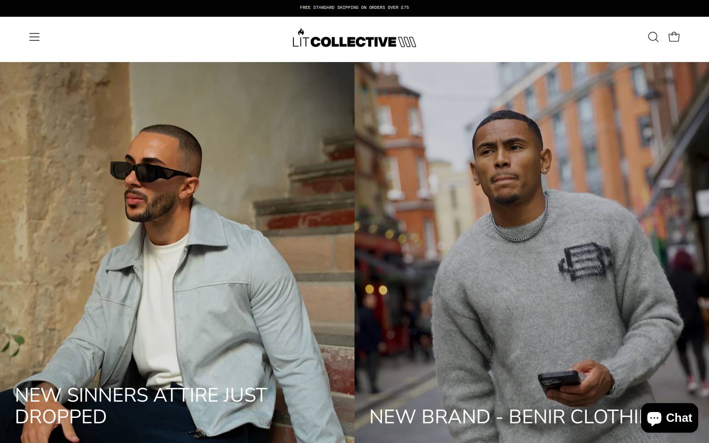 Litcollective homepage screenshot