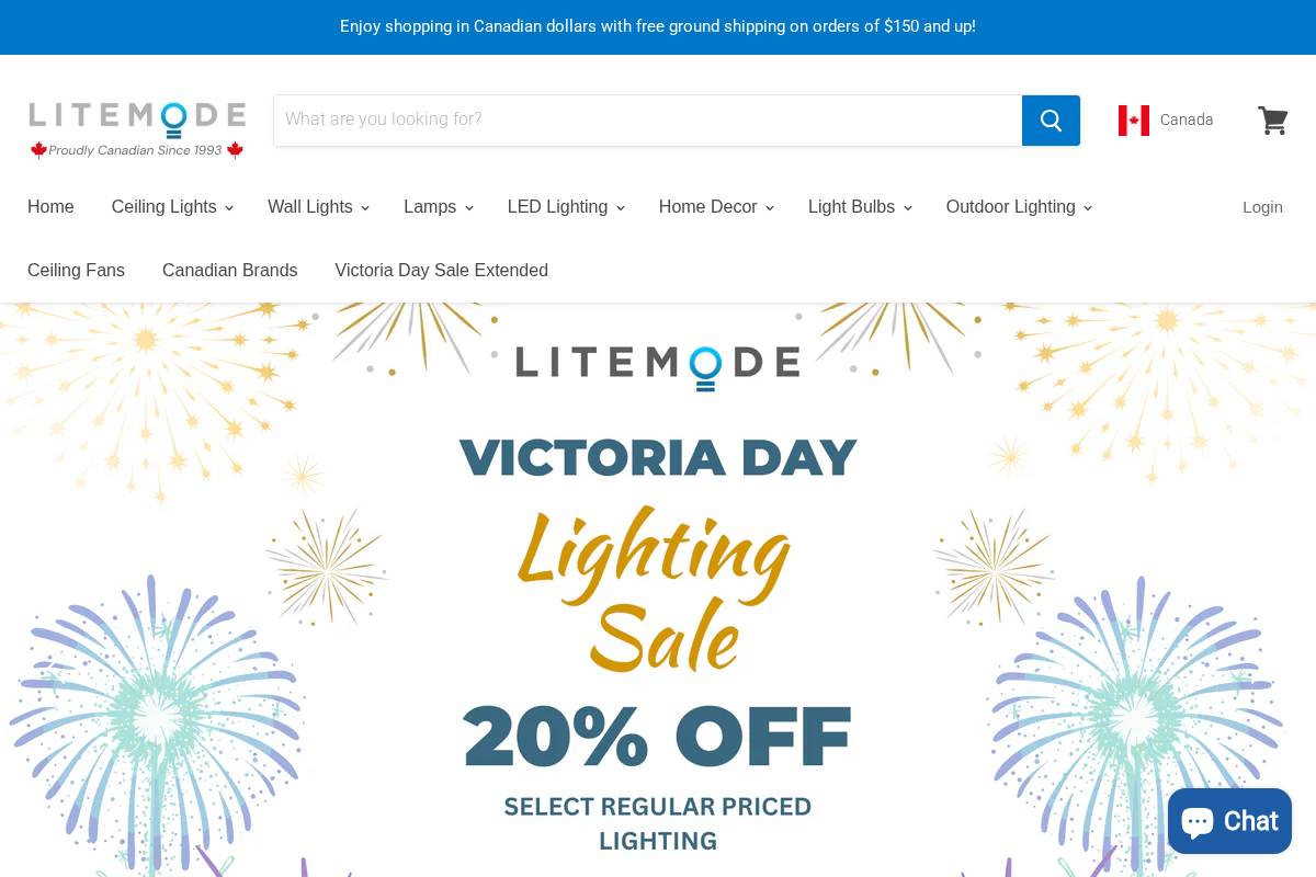 litemode.ca homepage screenshot