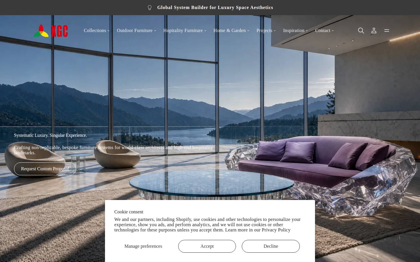 litfurniture.com homepage screenshot