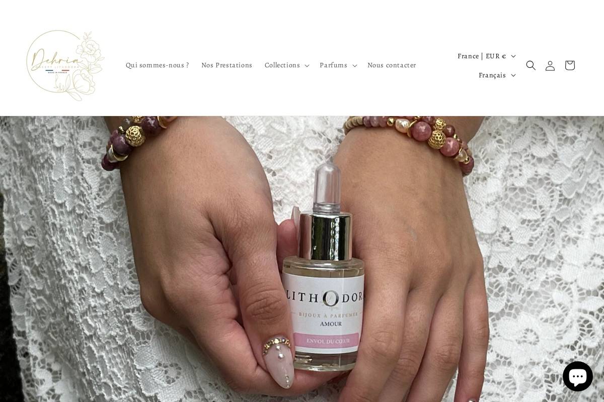 lithodora.fr homepage screenshot