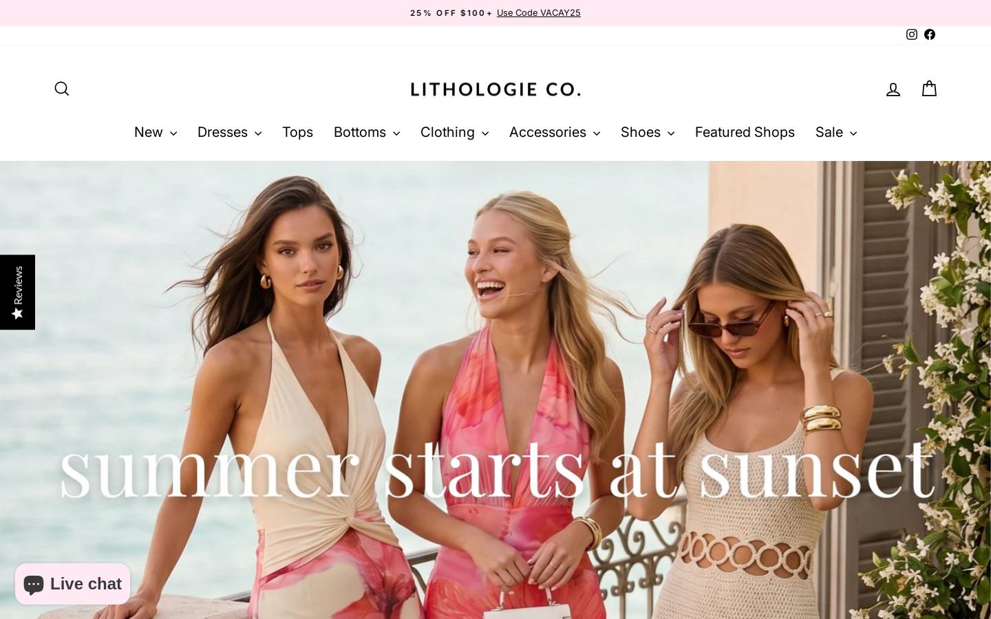 lithologieco.com homepage screenshot