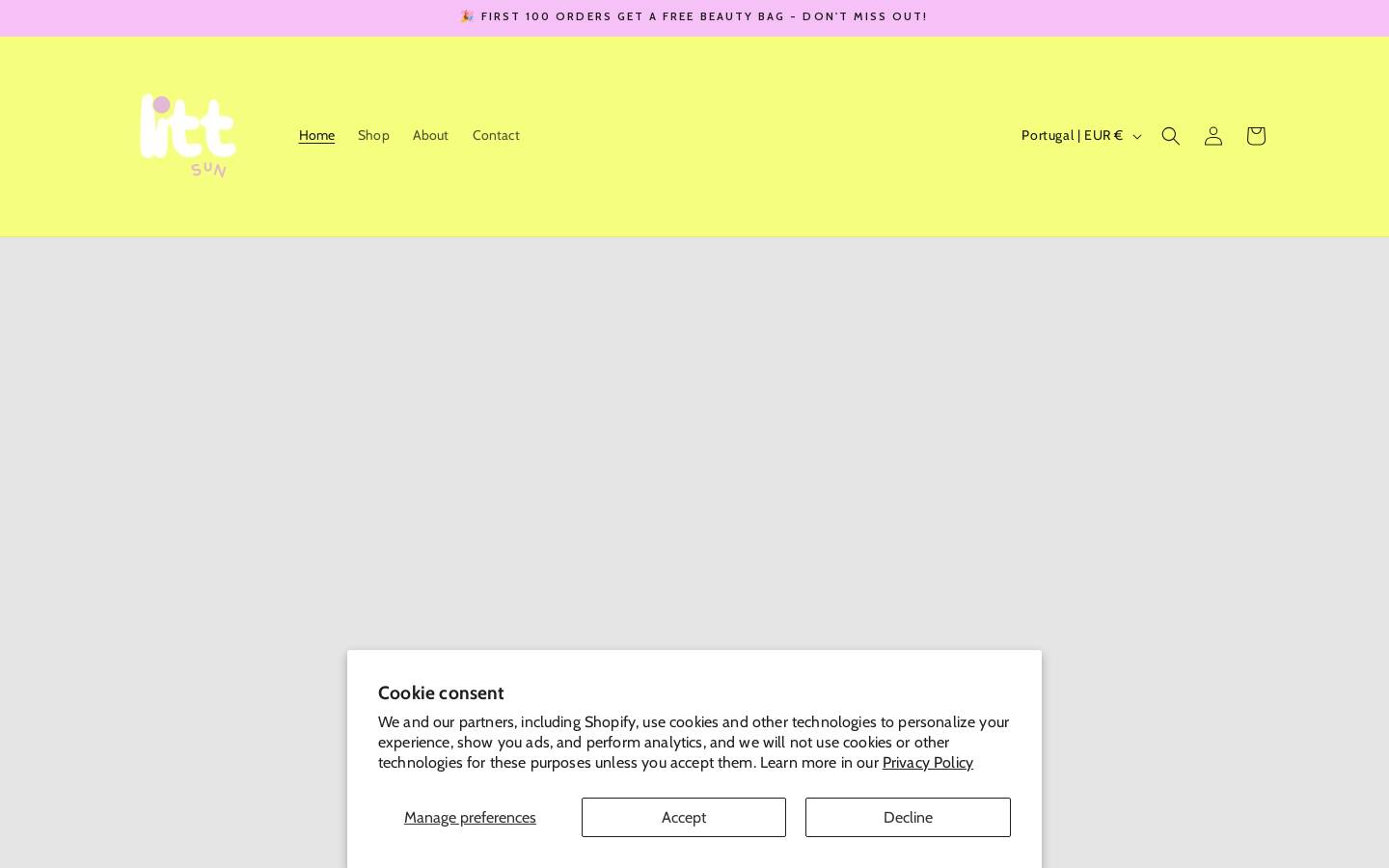 littbeauty.com homepage screenshot