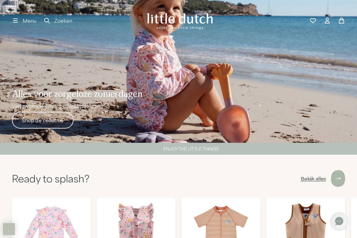 Little Dutch homepage screenshot