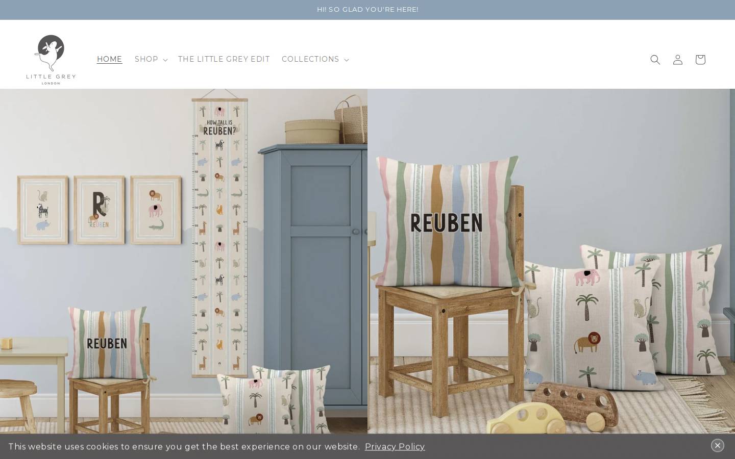 little-grey.com homepage screenshot