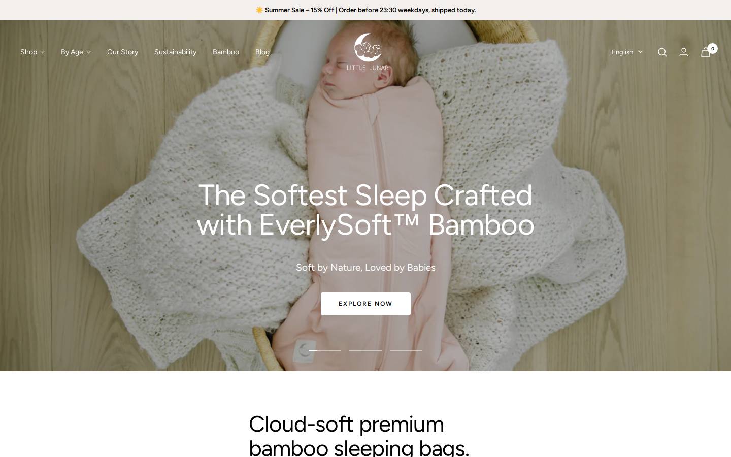 little-lunar.com homepage screenshot