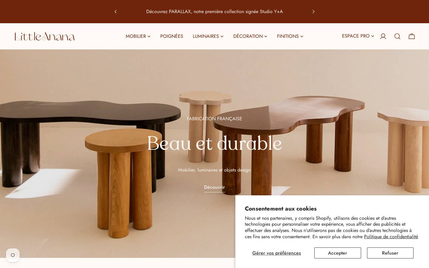 littleanana.com homepage screenshot