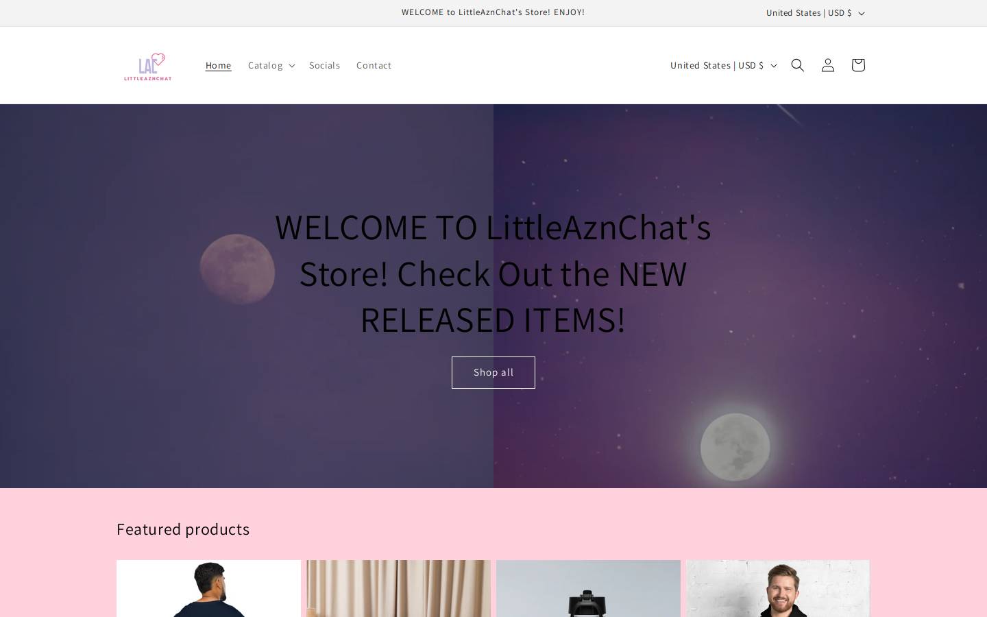 littleaznchat.com homepage screenshot