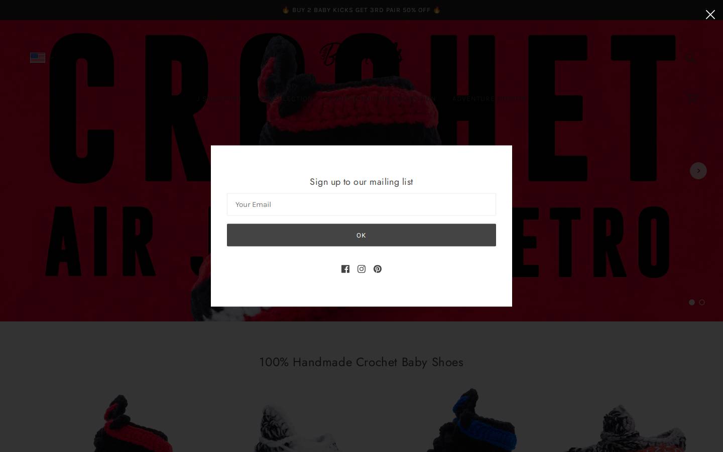 littlebabykicks.com homepage screenshot