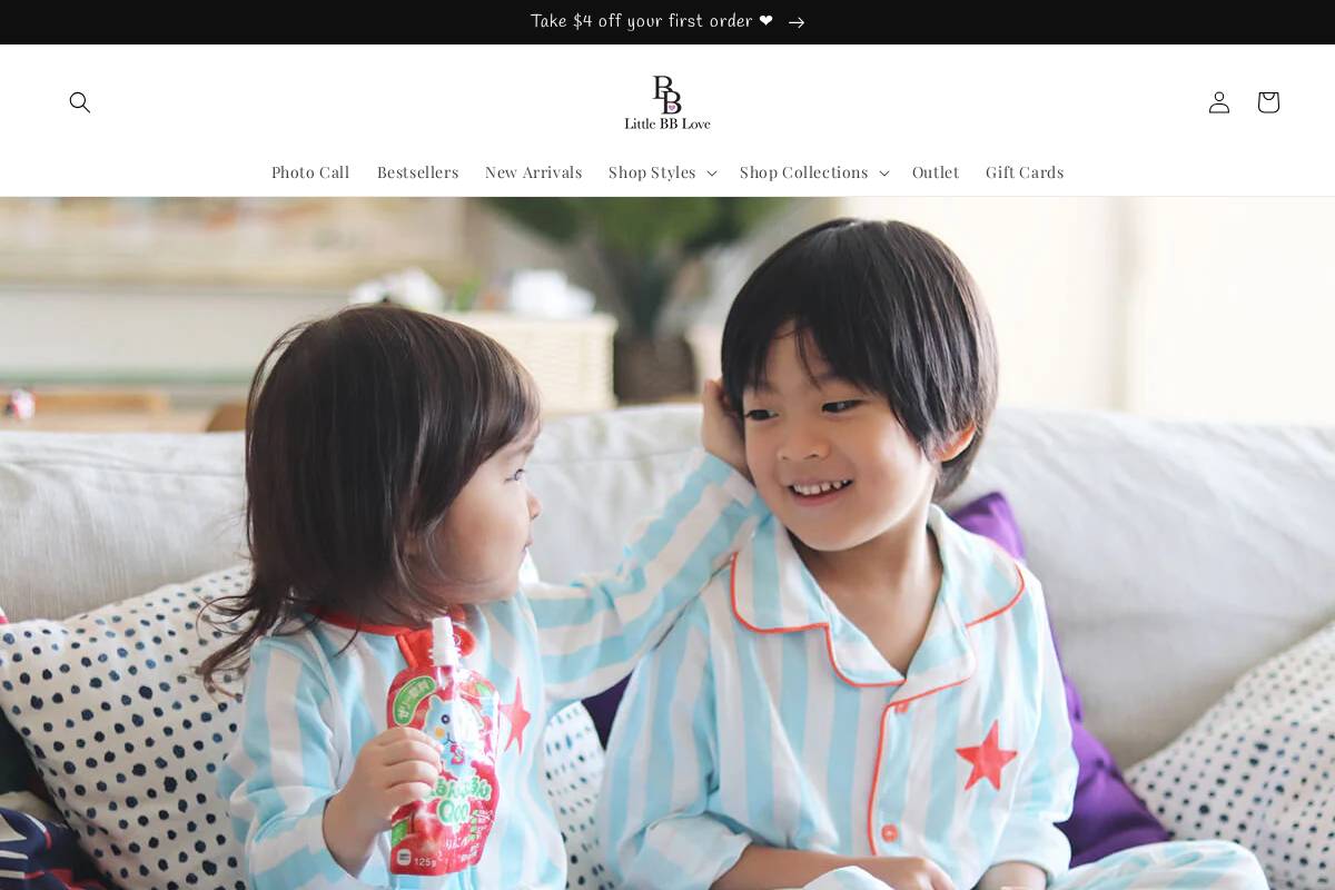 littlebblove.com homepage screenshot