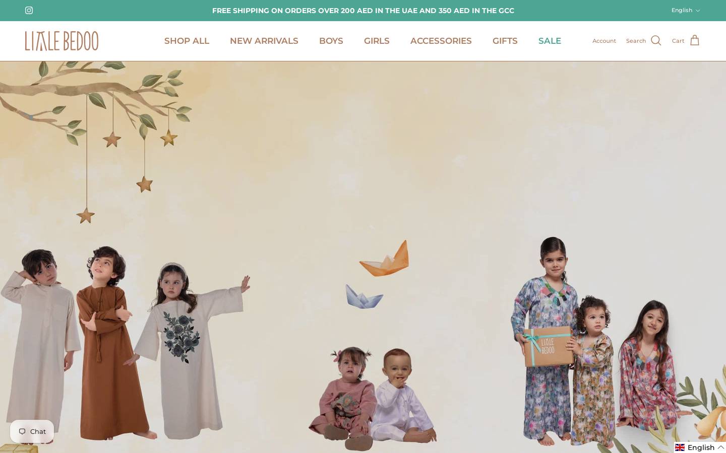 littlebedoo.com homepage screenshot