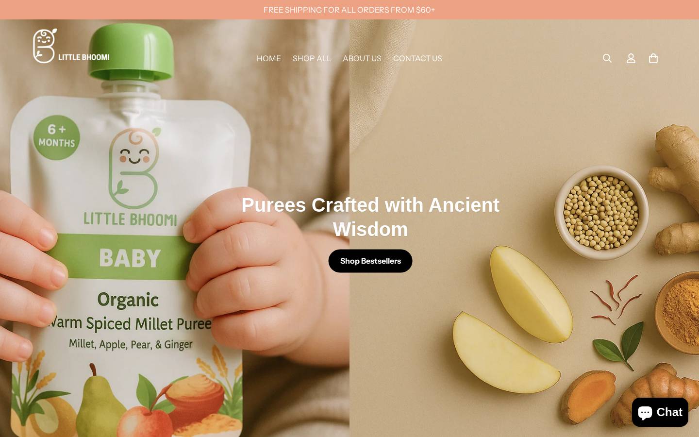 littlebhoomi.co homepage screenshot