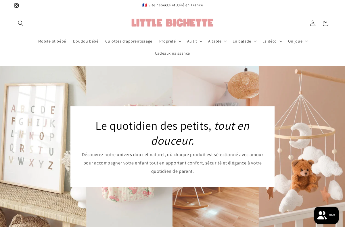 Little Bichette homepage screenshot