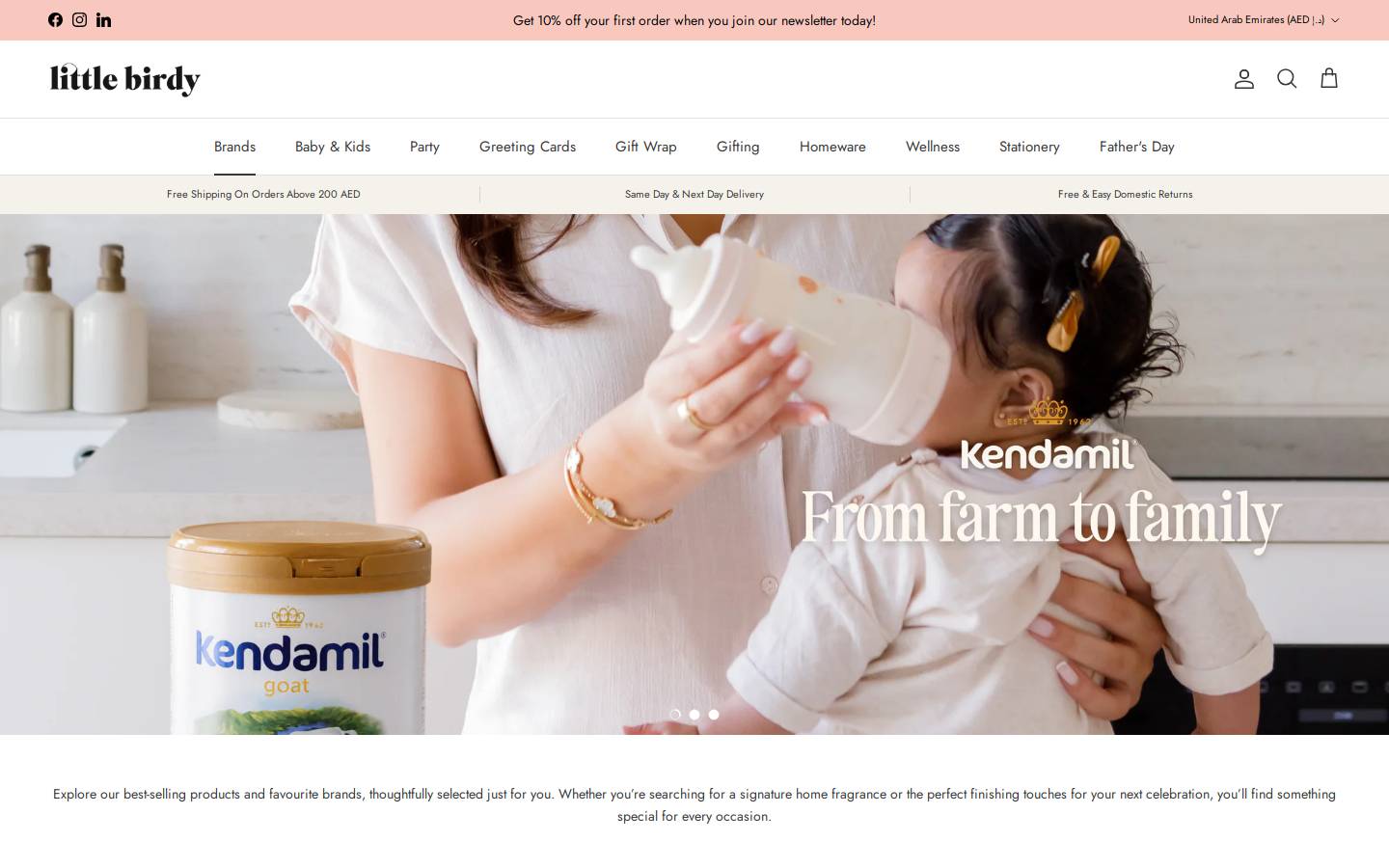 littlebirdygroup.com homepage screenshot