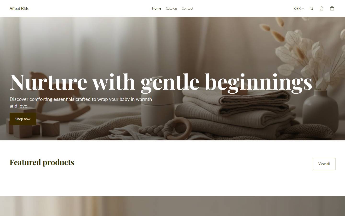littleblessingsco.store homepage screenshot