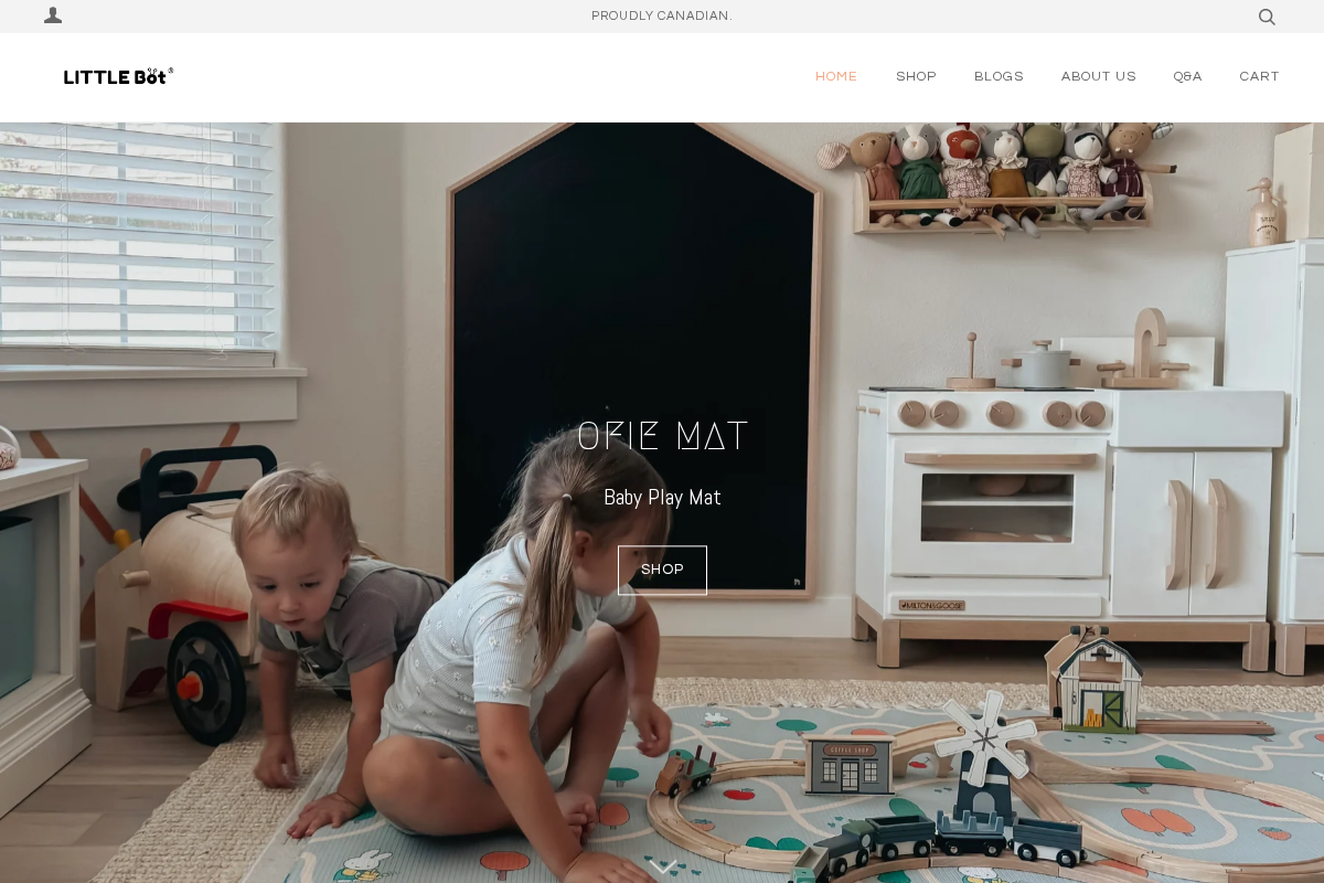 Little Bot Inc. homepage screenshot