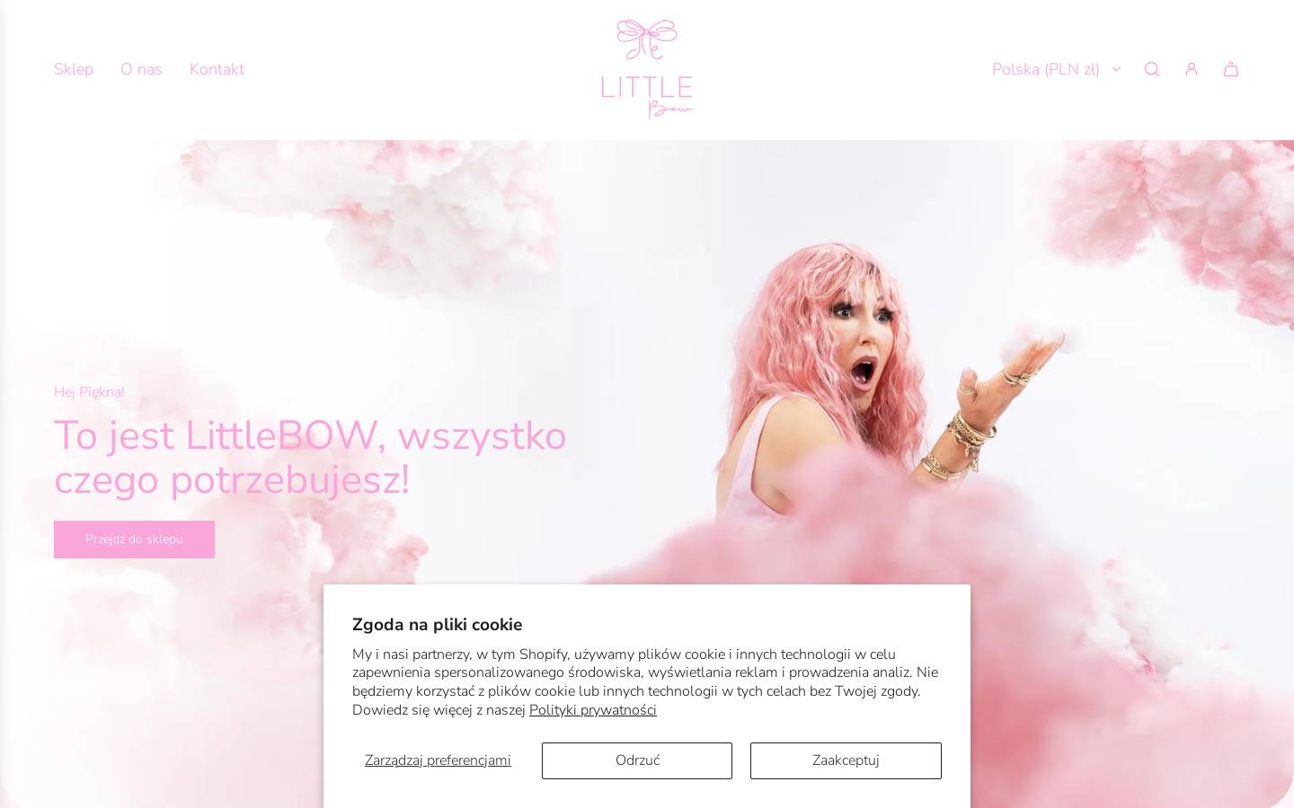 littlebow.pl homepage screenshot