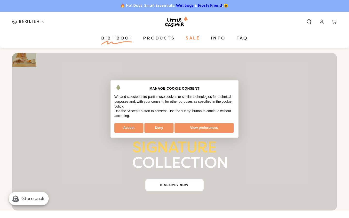 Littlecasimir homepage screenshot