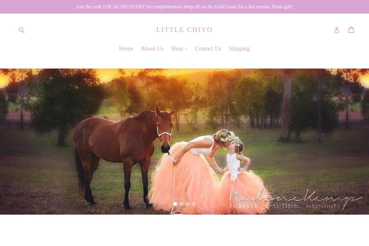 littlechiyo.com homepage screenshot