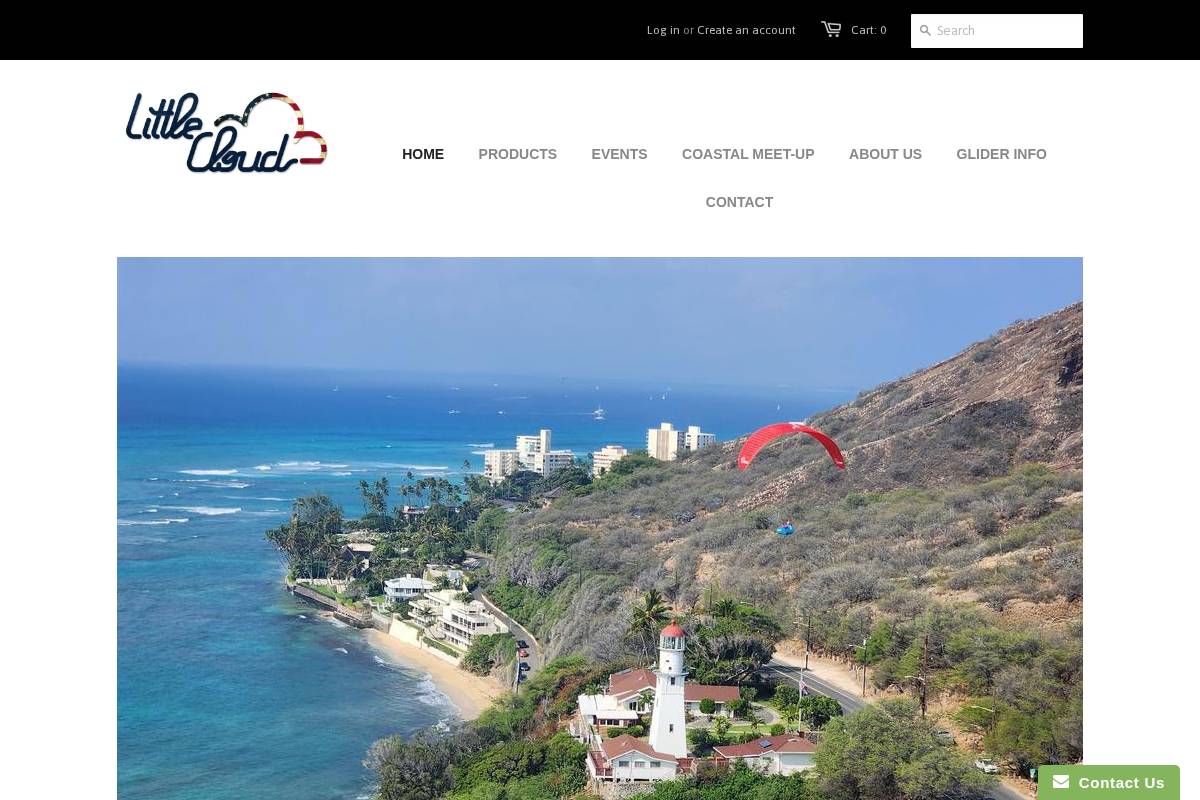 littlecloudusa.com homepage screenshot